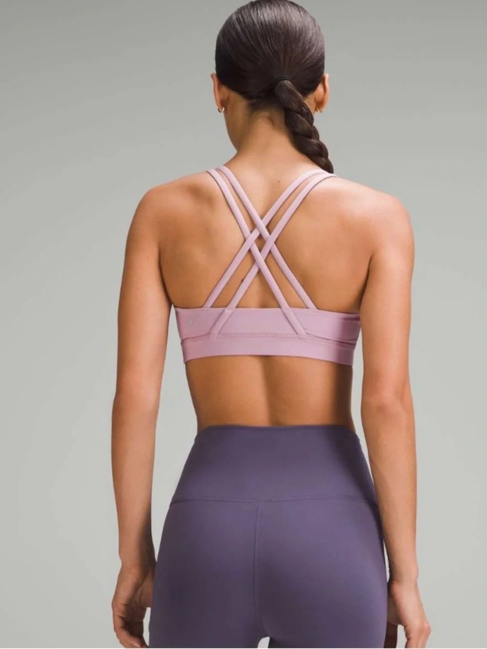 Lululemon Energy Bra *Medium Support, B–D Cups Rose Blush